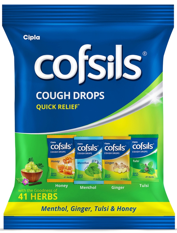 COFSILS COUGH DROPS REFIL PACK 105 U