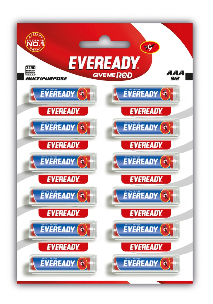 EVEREADY BLUE 912 AAA CELL 12 U