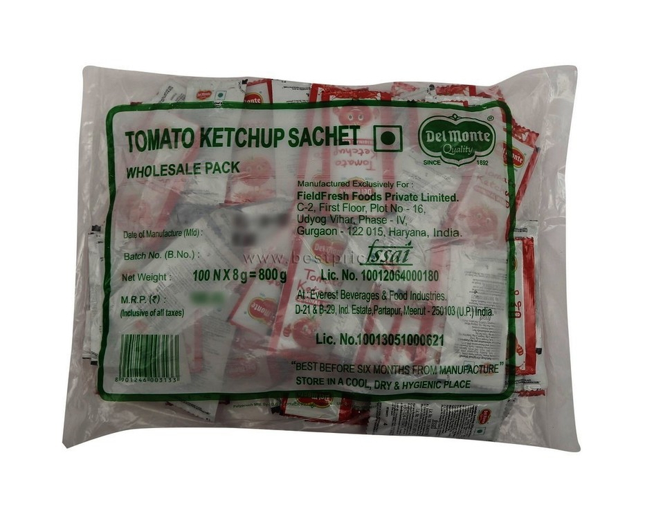 Del Monte Ketchup pouch 100