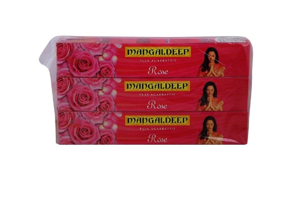 Mangaldeep agarbatti Rose 12 u× 10 MRP