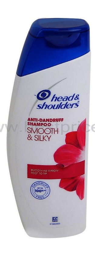 Head and shoulders smooth and silky shampoo 180 ml